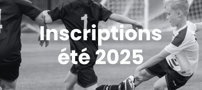 Inscription de soccer pour l'été 2025