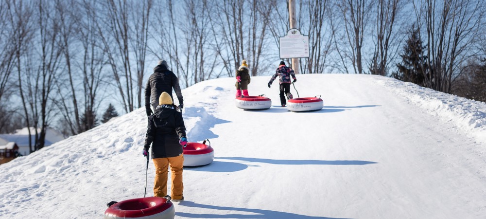 Glissade avec l'Appart des jeunes