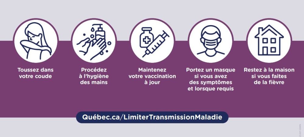 Rappel de bonnes pratiques pour prévenir les infections respiratoires