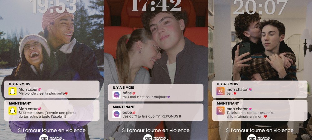 Campagne de sensibilisation à la violence dans les relations amoureuses chez les jeunes